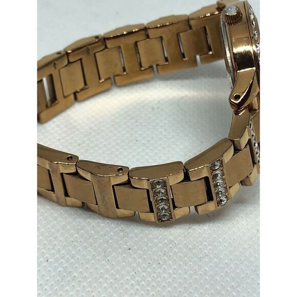 Fossil ES3020 Women's Gold Stainless Steel Analog Rose Dial Quartz Watch HG82 - Picture 8 of 8